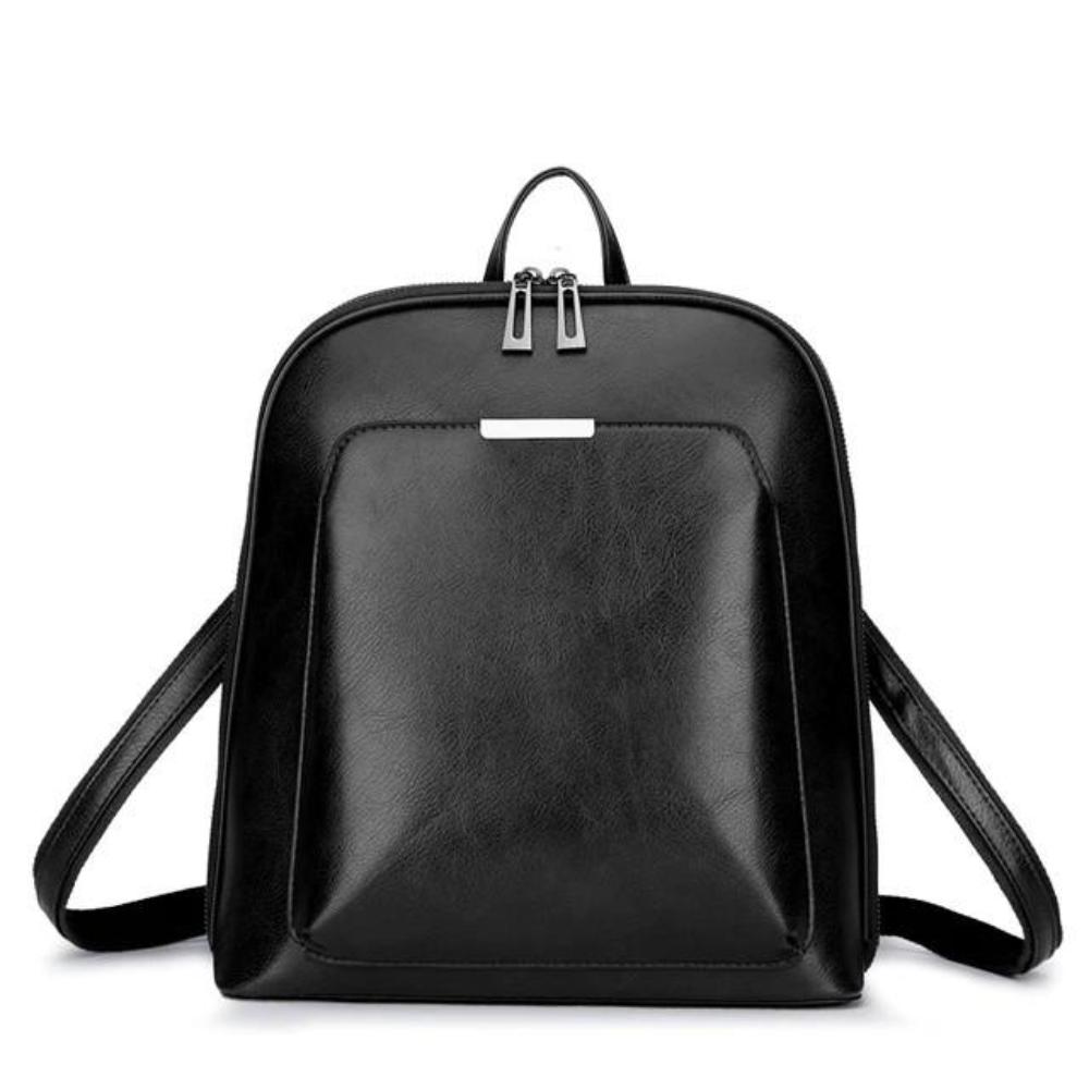 BRENDA - Classic Double-Zip Backpack