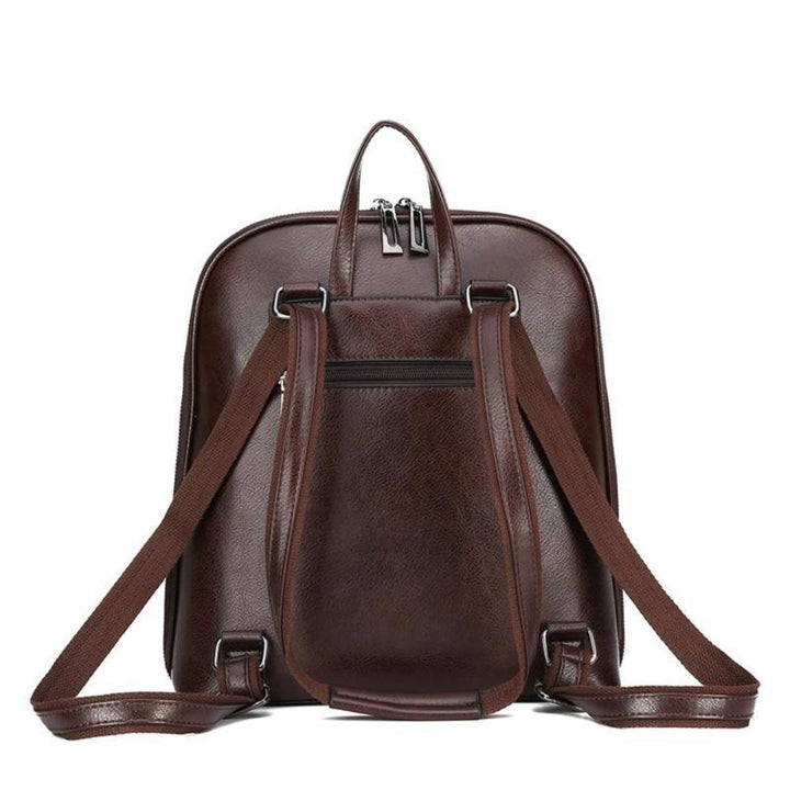 BRENDA - Classic Double-Zip Backpack