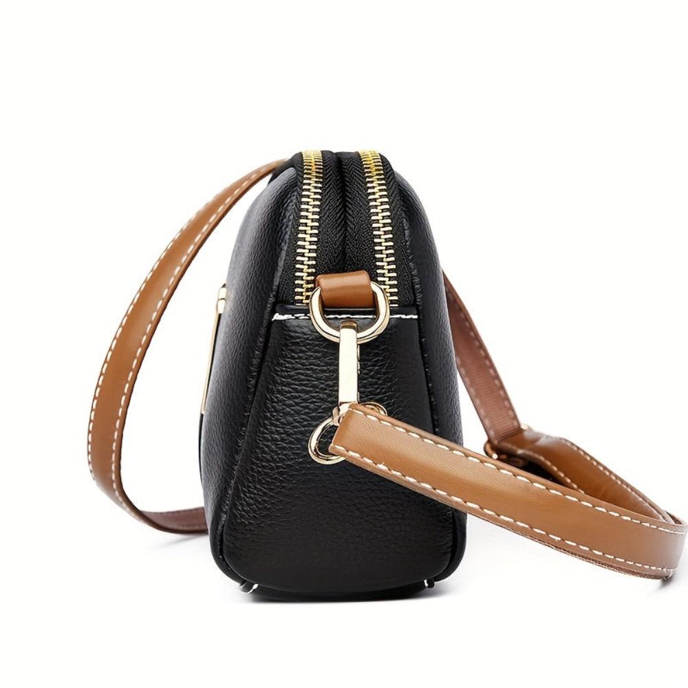 MILA - Litchi Crossbody Bag