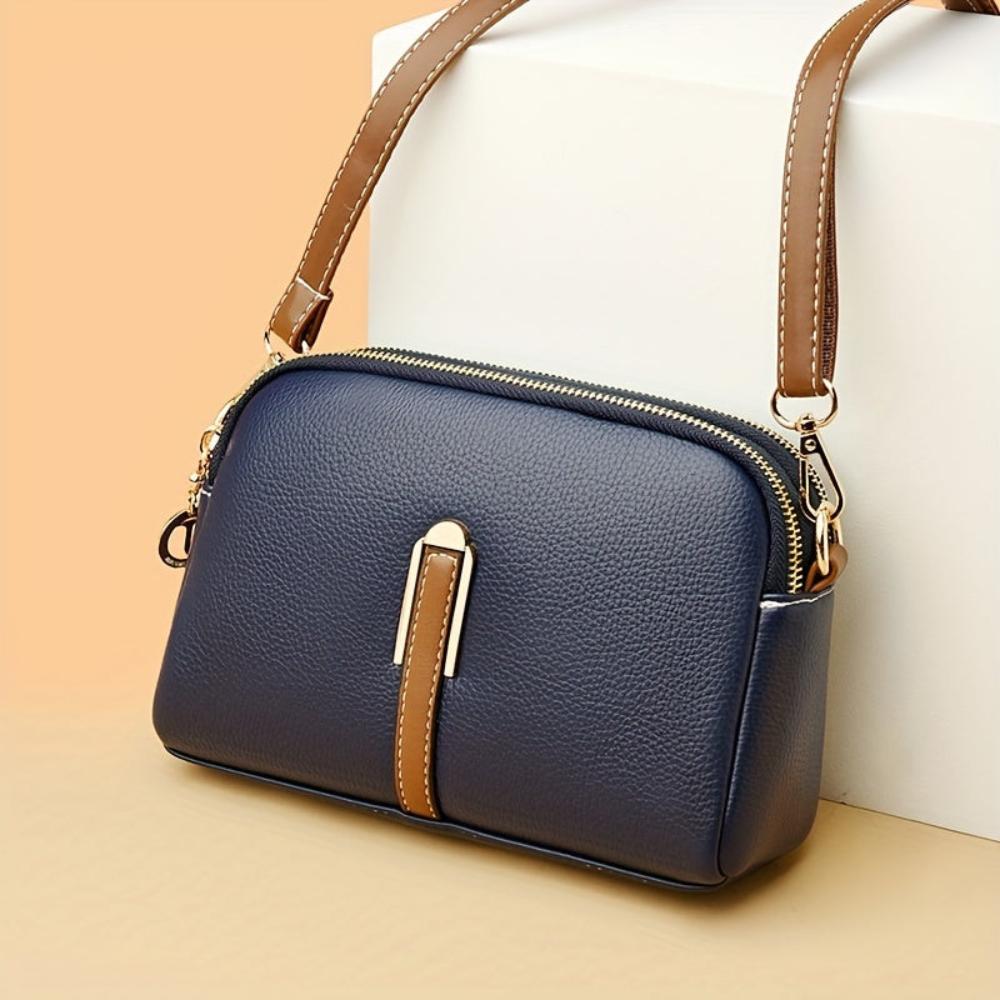 MILA - Litchi Crossbody Bag