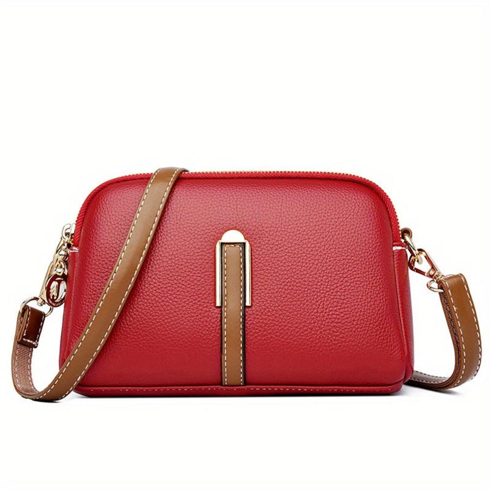 MILA - Litchi Crossbody Bag