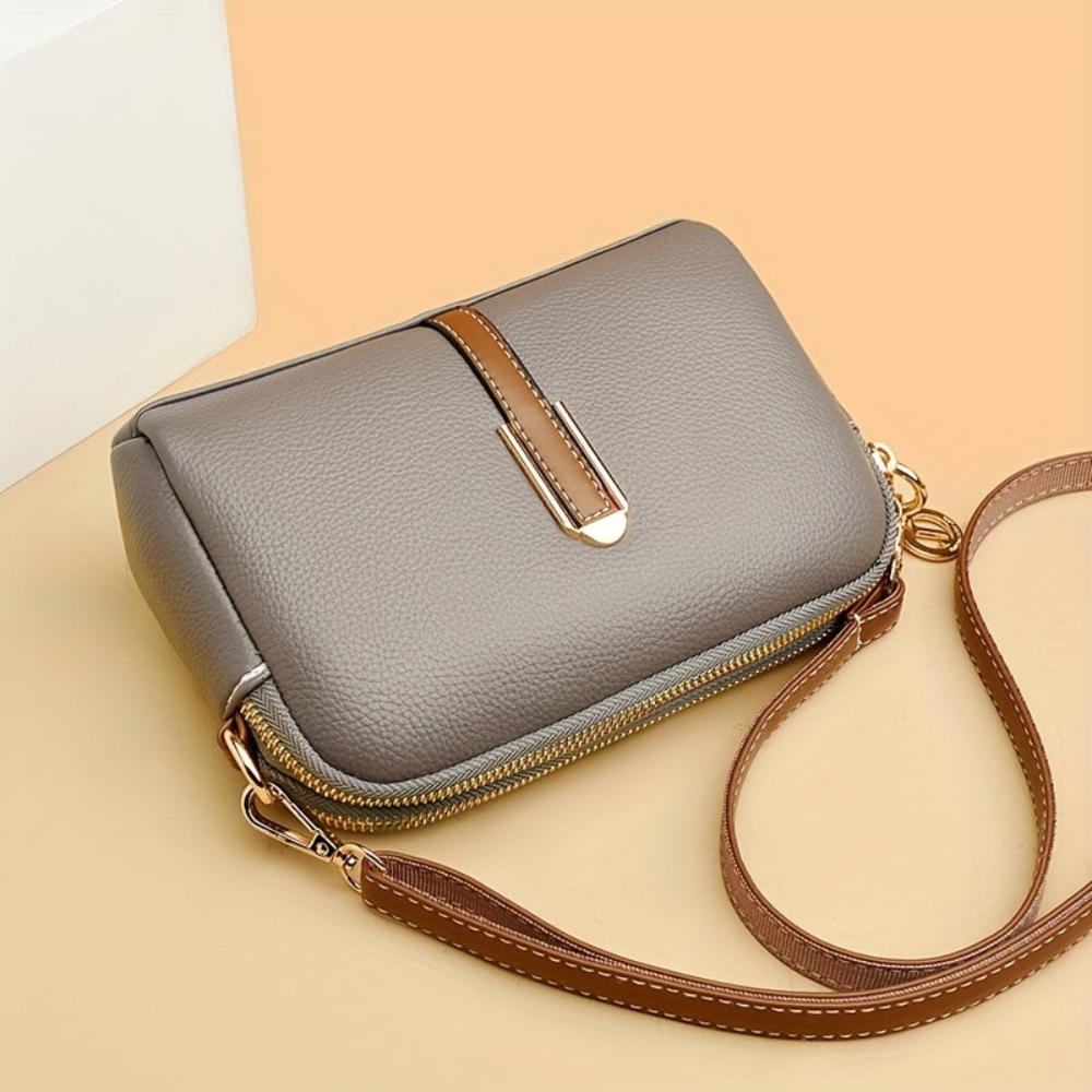 MILA - Litchi Crossbody Bag