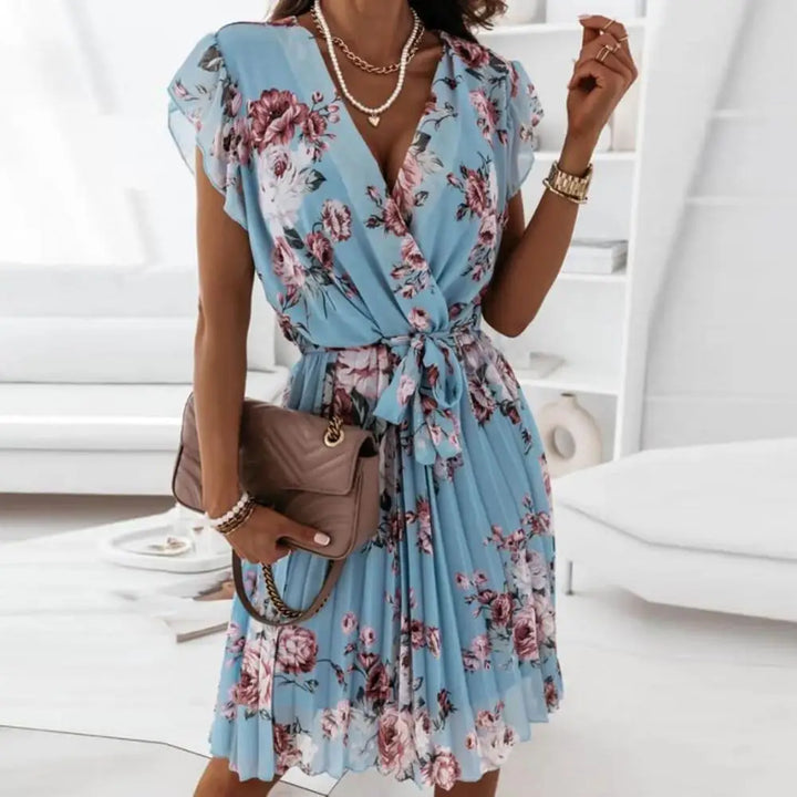 AMARA - Floral Dress