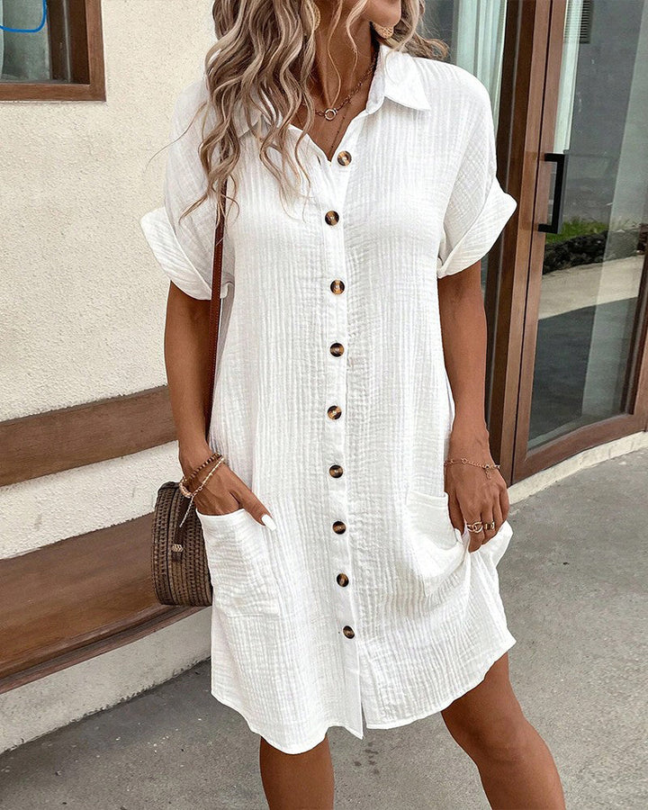 RENATA - Oversized Polo Dress