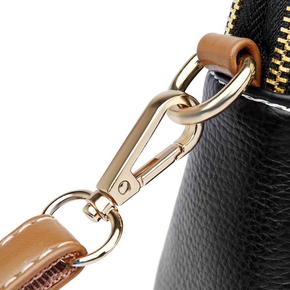 MILA - Litchi Crossbody Bag